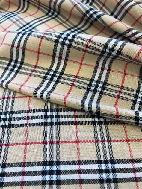 faded burberry print fabric|Burberry fabric by the yard.